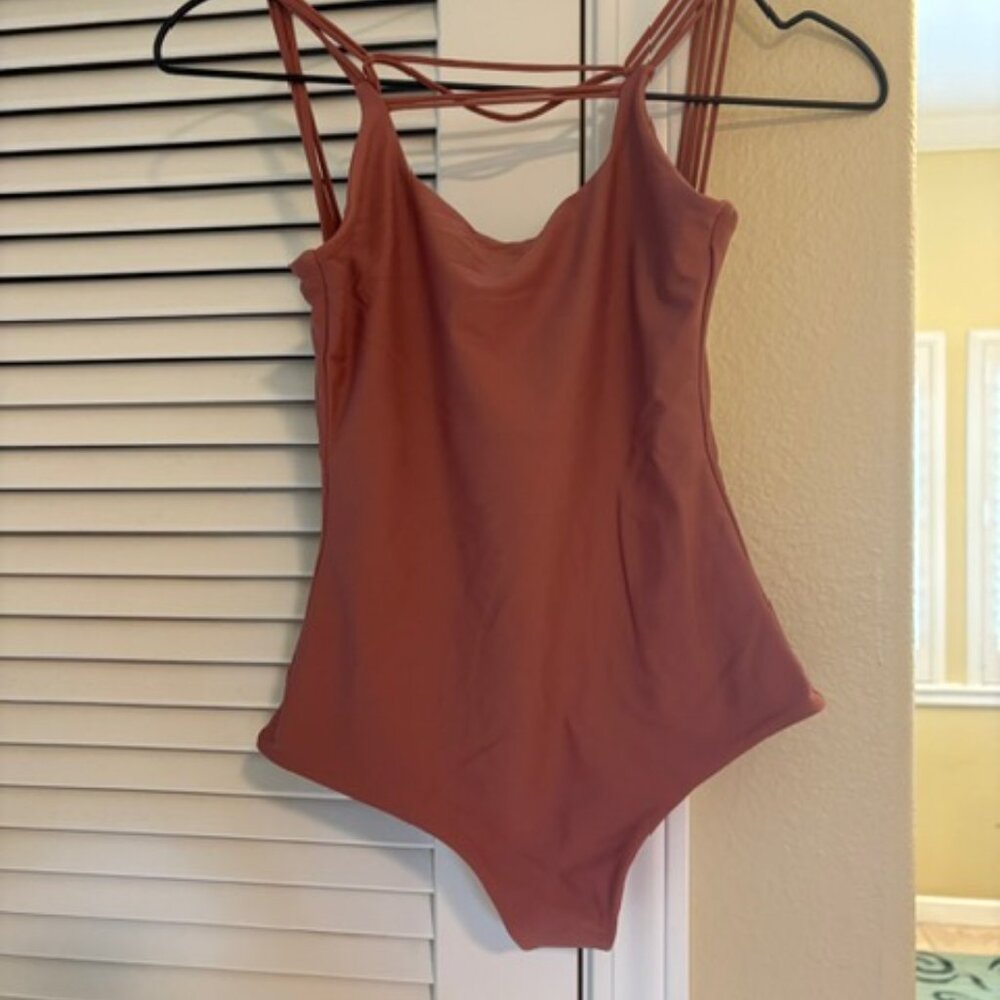 Mikoh Clay Colored Swim Suit
